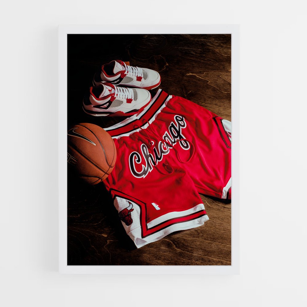 Poster Bulls & Kicks – affiche Basketball (vue 3)